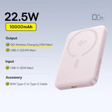 Powerbank Magnétique Baseus Qi2 – 10 000 mAh – Jusqu’à 45W