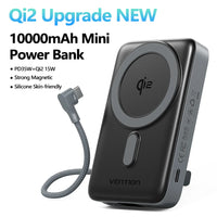 Powerbank Magnétique Qi2 15W – 10 000 mAh – 35W