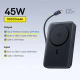 Powerbank Magnétique Baseus Qi2 – 10 000 mAh – Jusqu’à 45W