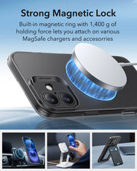 Coque Transparente ESR HaloLock – Protection Magnétique Précise