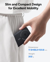 Powerbank Magnétique Baseus Qi2 – 10 000 mAh – Jusqu’à 45W