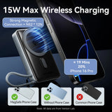 Powerbank Magnétique Qi2 15W – 10 000 mAh – 35W
