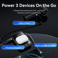 Powerbank Magnétique Qi2 15W – 10 000 mAh – 35W