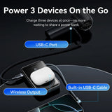 Powerbank Magnétique Qi2 15W – 10 000 mAh – 35W